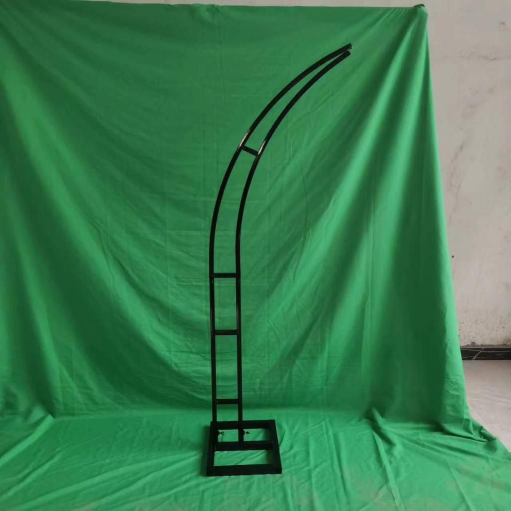 Железная Цветочная Арка для Свадьбы - Дизайн Ворот Бычьего Рога для Уличных Украшений