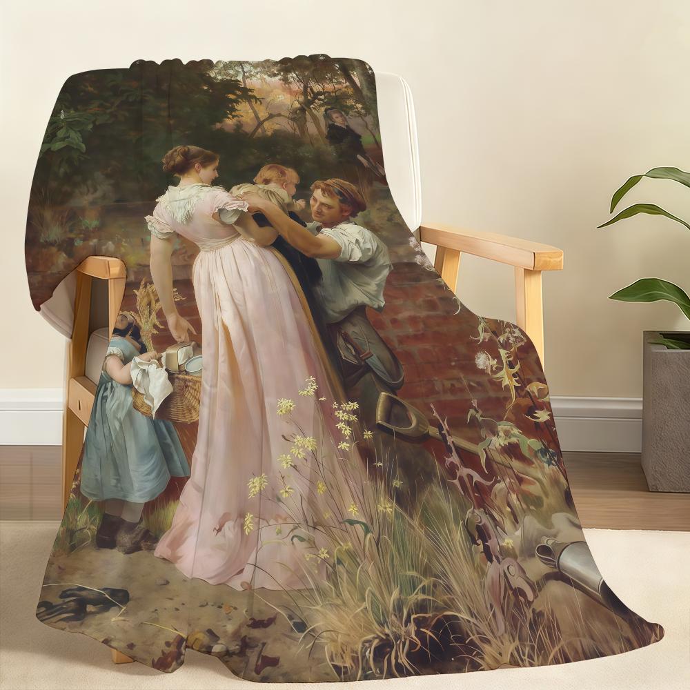 Painter M Marcus S StonE E Blanket Soft Throw Blanket for Home Bedroom Bed Sofa Picnic Travel Office Rest Cover Blanket Gift