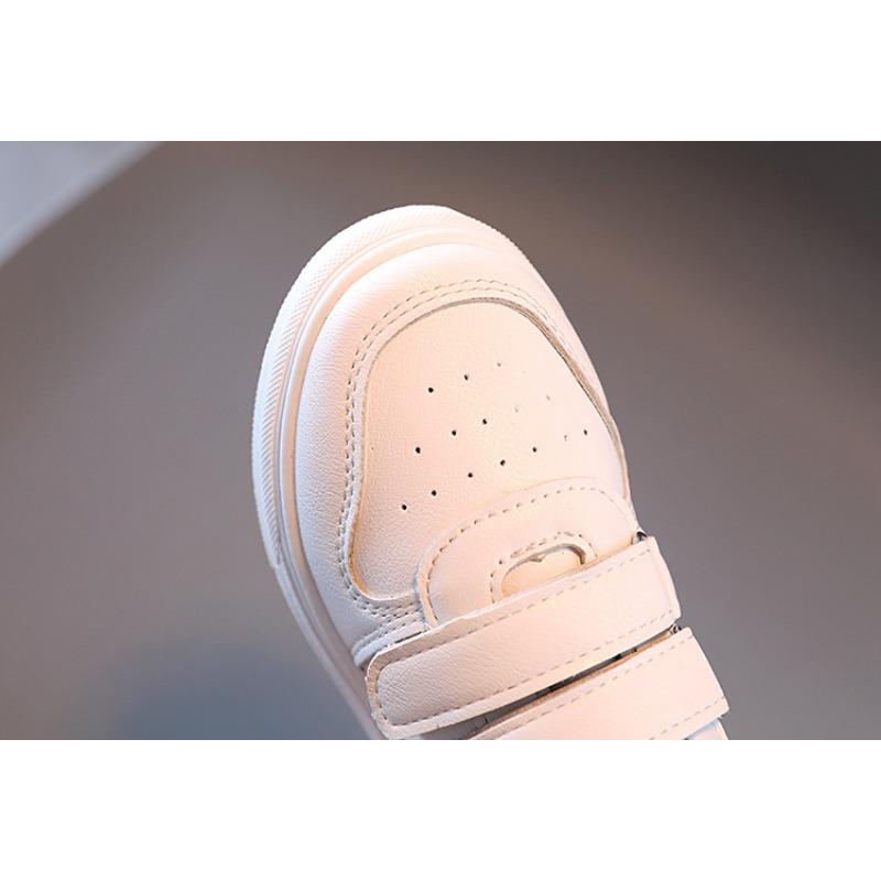 Новые детские туфли белого цвета для мальчиков и девочек, детская обувь для отдыха, школьные туфли для выступлений, белые туфли