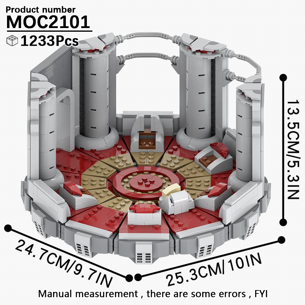 MOOXI Серия «Космические войны» Сценарная модель MOC Кирпич DIY Диорама Взрослые Детские Игрушки Набор строительных блоков Монтессори Подарки Украшение