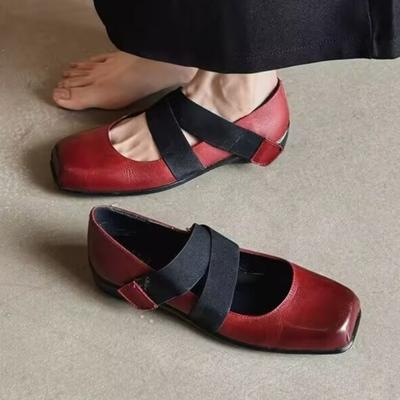 Модные Элегантные Женские Балетки Дизайнерские Кожаные Лоферы Обувь Модные Мелкие Повседневные Кроссовки 2025 Новое Летнее Платье Zapatillas