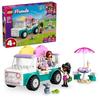 Игрушка LEGO Friends Фургончик с мороженым Хартлейк Сити, Подарок на день рождения, Обучающие строительные блоки, Ролевая игра для мальчиков и девочек, Возраст 4, 5 и 6 лет, 42644