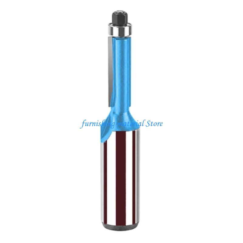 Y5GD 1/2'' 1/4'' Хвостовик Подшипник Направляющий Прямая Фреза Фреза Т-образная для Копирования по Шаблону Деревообработка Обрезка