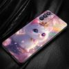 Чехол для телефона с ярким дизайном кошки для Oppo A17 A31 A54 A57 A78 A79 A98 Find X5 X6 Reno 6 7 8 10 11 12 13 F Pro 5G Мягкий ТПУ Чехол