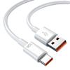 Type-C Fast Charge Android Devices with This Universal 6A Flash Charging Cable for Huawei, Oppo, Vivo, and More.
