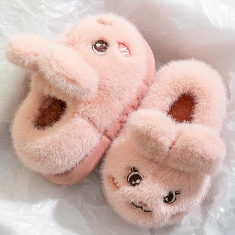 2024 Осень Зима Детская Обувь Модные Домашние Тапочки Милые Мультяшные Детские Повседневные Туфли Теплые Нескользящие Туфли Sandalias De Mujer