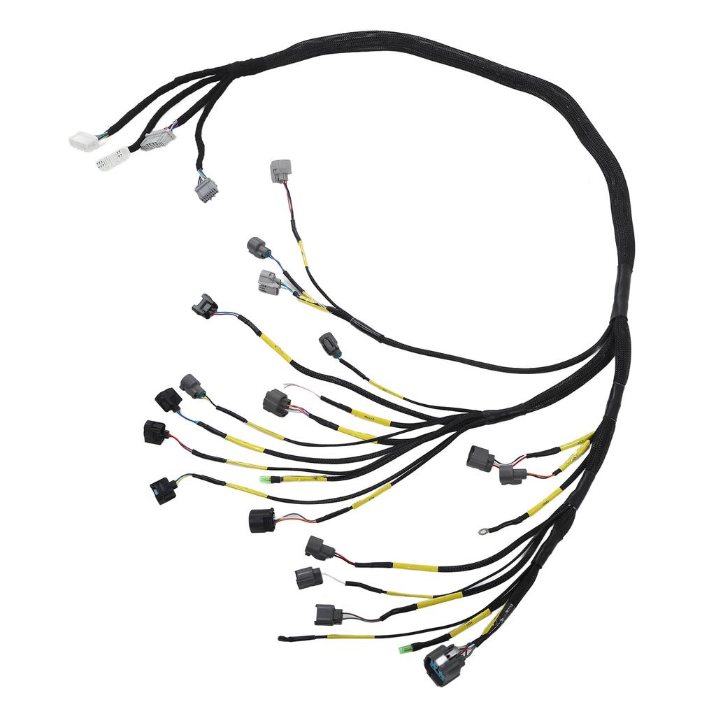 Engine Wiring Harness CNCHOBD21 Dustproof Flexible Replacement For Civic Integra B16 B18 D16 OBD2 Budget D B Series