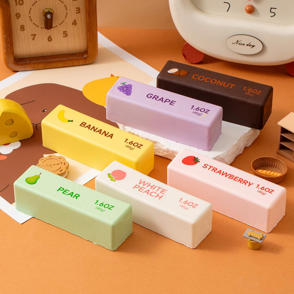 Squishy Toy Butter Cheese Stick Squishies Squeeze Toy Soft Chocolate Squishy Tabas Fidget Toy Anti Stress Toys