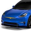 Наклейка на передний бампер автомобиля для Tesla Model 3 Y X Model S Персонализированное декоративное виниловое украшение Автоаксессуары для тюнинга