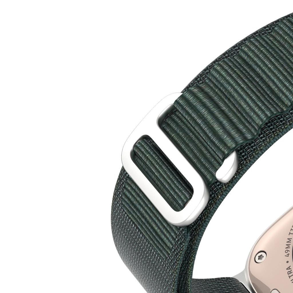 Sport Strap With Buckle For Apple Watch 8 / 7 / 6 / Se / 5 / 4 / 3 / 2 / 1 (41, 40, 38 Mm) Dux Ducis Strap Gs Version - Green