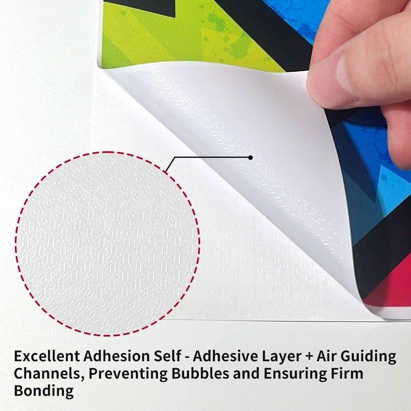 1Roll Creative Graffiti Geometric Pattern Car Film Modification Motorcycle Bicycle Skateboard Boat Waterproof Vinyl Wrapping