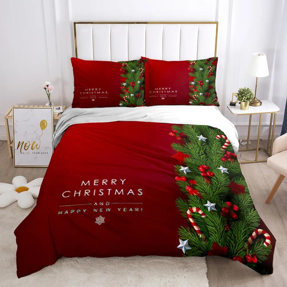 Black And Gold Light Luxury Christmas Down Quilt Cover Suitable For All Sizes In The US The Americas Single Double Size