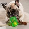 Indestructible Dog Toys 2Pcs Squeaky Hammer with Tennis Ball Inside, Interactive Fetch Toys, Rubber Chew Toy for Medium Large Dogs Indoor Outdoor Play
