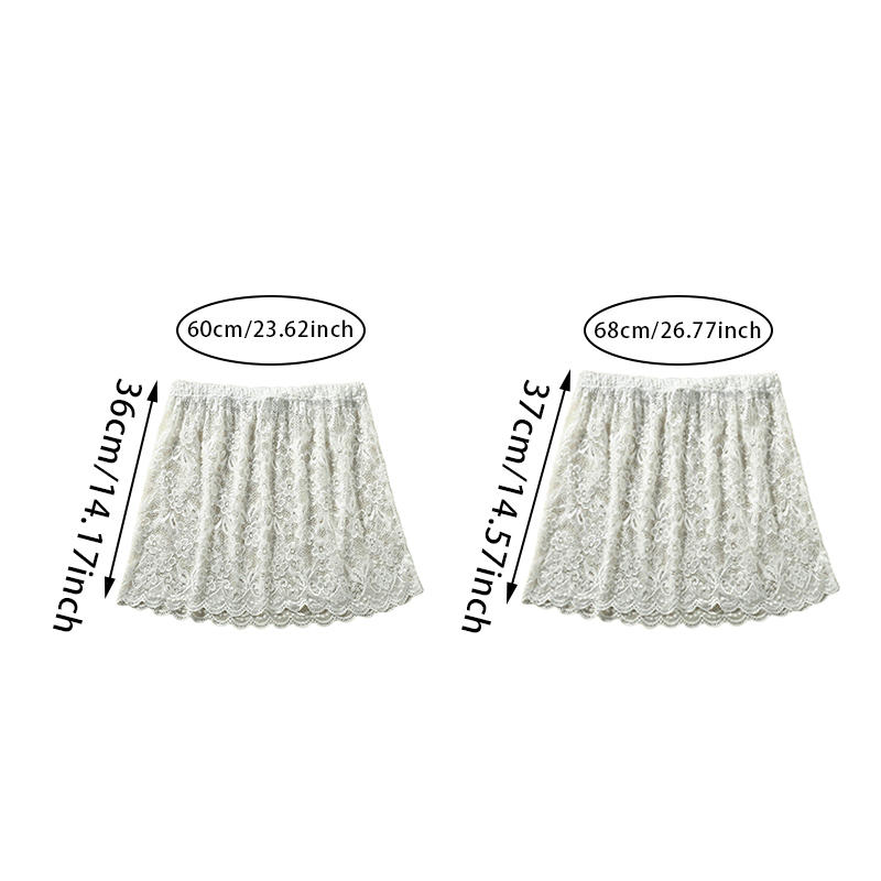 Женская юбка весна-осень с кружевом, прикрывающая ягодицы, модная универсальная мини-юбка с короткими рукавами
