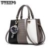 High-grade and Textured Messenger Bag Casual Plain Simple Shoulder Bag Shopping To Work Tote Bag Large Capacity Middle-aged Mother Handbags