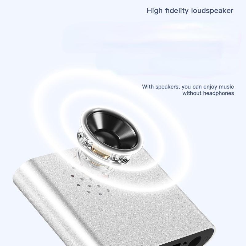 Ультратонкий металлический MP3-плеер для студентов, легкий и портативный дизайн для любителей музыки