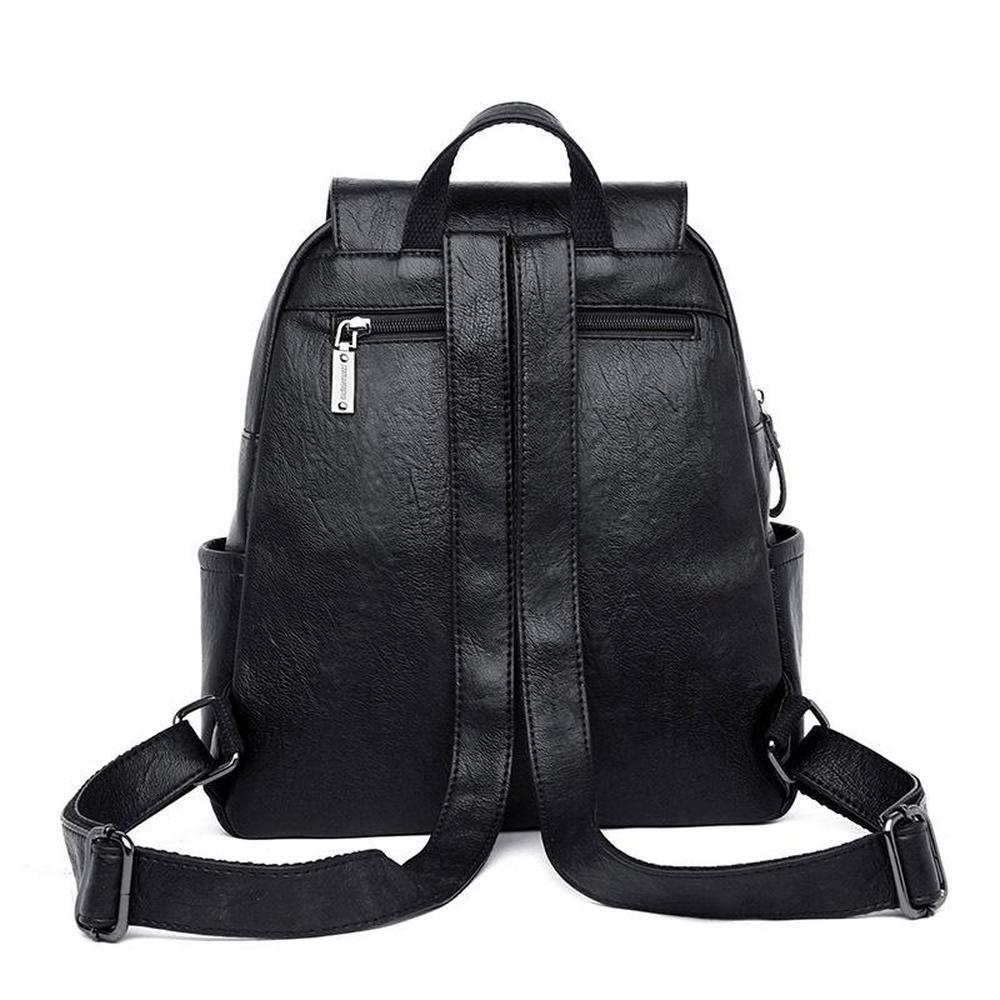 Women Bag Backpack Wild Leather Sheepskin Ladies Backpack Fashion Middle School Female Backpack Bag