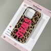 SWAG Модные леопардовые узоры Чехол для телефона для iPhone 17 17Air 13 16 15 14 11 12 Pro Max Матовый ударопрочный мягкий чехол Funda