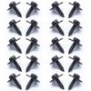 New 100Pc Metal Car Screw Body Fender Bumper Retainer Clips 7Mm Hex (4.2-1.41X22Mm)