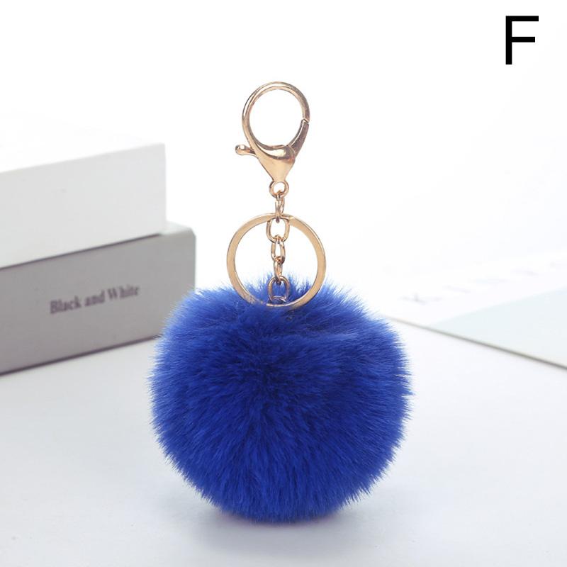 1 шт. автомобильные украшения брелки меховые пушистые плюшевые шарики сумочка ювелирные изделия женские подвески брелок мода