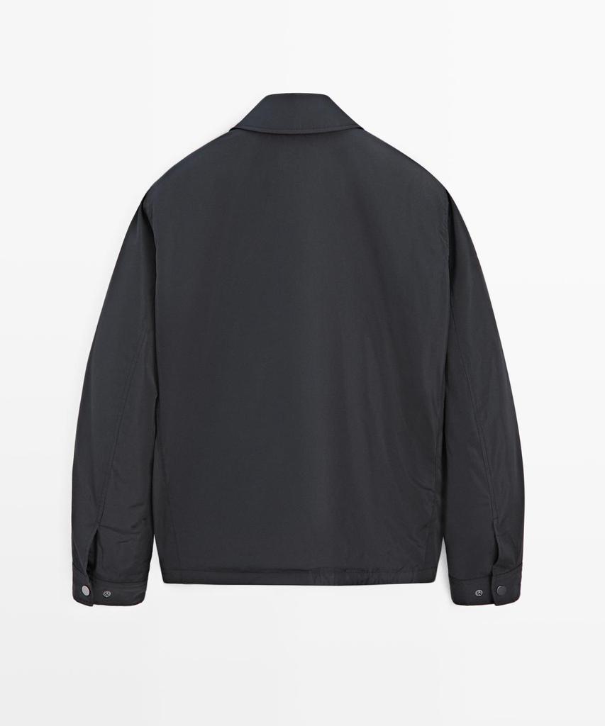 Водонепроницаемая верхняя рубашка Massimo Dutti с карманами