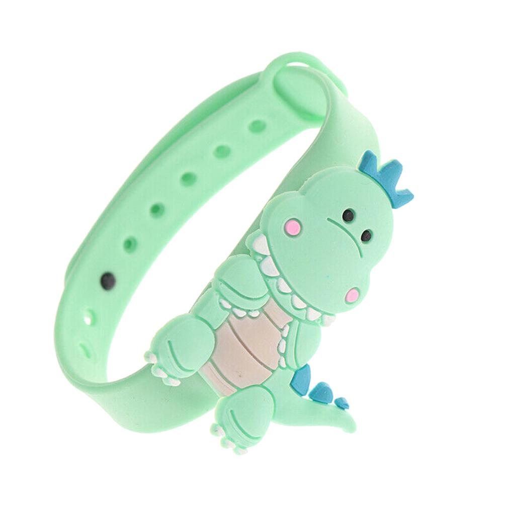Силиконовый браслет с изображением животных от комаров K-iller, детский летний браслет от комаров