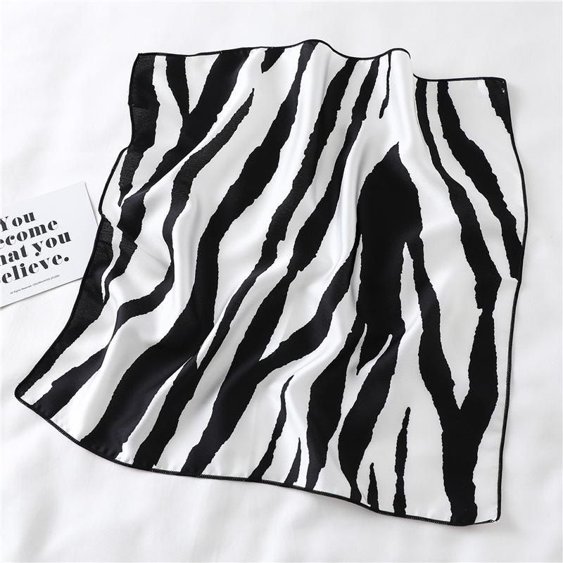 50 * 50 см шелковые шарфы весна и осень универсальное украшение профессиональные маленькие квадратные шарфы защита шеи связывающая сумка