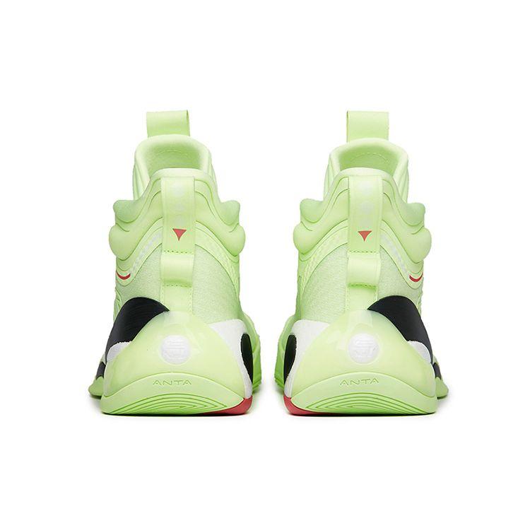 Anta Баскетбольные кроссовки KT7 Thompson 7 с высоким верхом, нескользящие, износостойкие, мужские, зеленые, 112221101-5