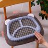 Pvc Seat Cushion Cooling Mat Grid Thick Sitting Cushions Pads For Pressure Relief Back Pain Summer Ice Pad