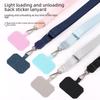 Adjustable Crossbody Neck Hanging Mobile Phone Lanyard with Multifunctional Gasket