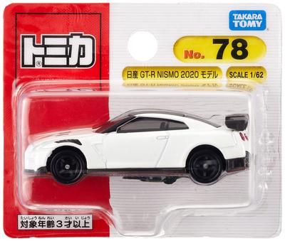 TAKARA TOMY Tomica 78 Nissan NISMO 2020 Модель Миниатюрный Автомобиль Игрушка для Детей от 3 лет Нет. ГТ-Р (Блистерная упаковка)