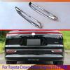 For Toyota Crown Estate Signia 2025 2026 ABS Chrome Rear Reflector Fog Light Lamp Cover Trim Bezel Frame Styling Garnish