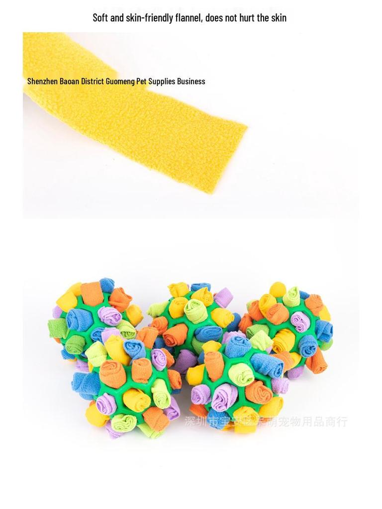 Питомец Нюхай и Играй: Скрытый корм резиновый мяч игрушка для собак