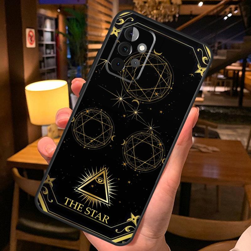 Астрология Таро Чехол для телефона Samsung A51 A71 A50 A70 A13 A23 A33 A53 A12 A22 A32 A42 A52 A54 A34 A14