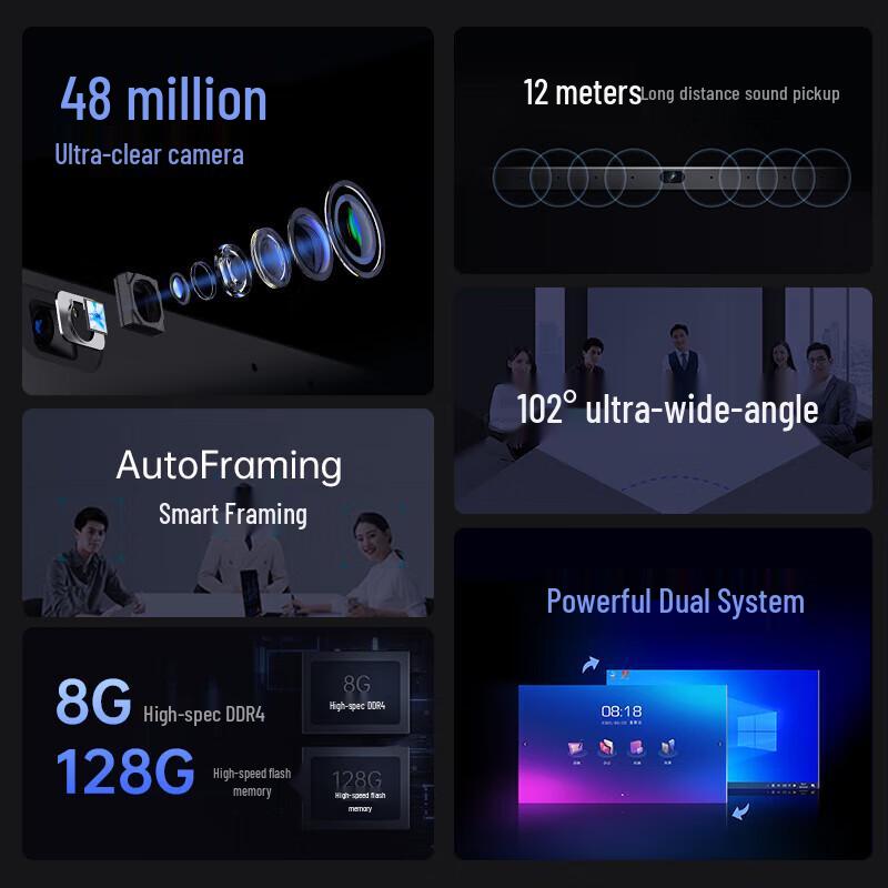 Horion M7 Dual System Smart Interactive Flat Panel (CN version)
