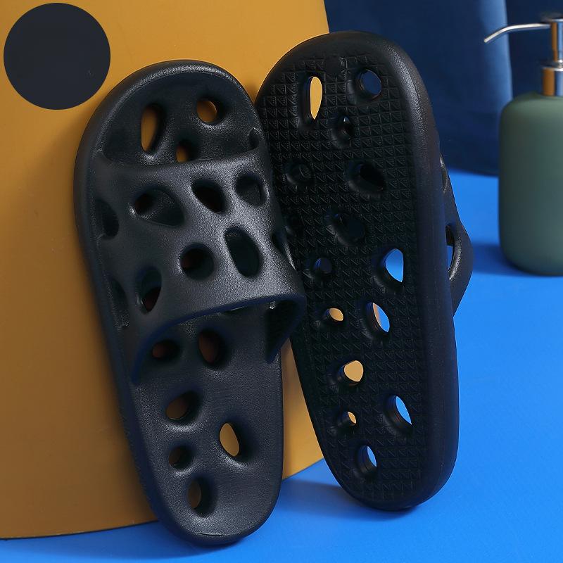 For Feeling Women Bathroom Slippers Like Stepping On Feces In Summer Indoor Home Household Bathroom Water Leakage Anti Slip Couple Sandals