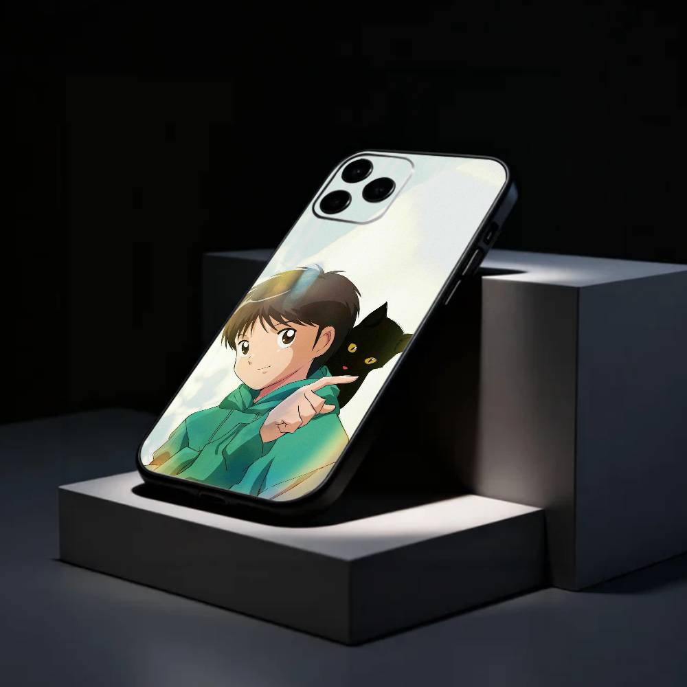 Аниме C-captain T-tsubasa Чехол для телефона Силиконовый Мягкий Для IPhone 17 16 15 14 13 12 11 X XR Plus Pro Max Plus