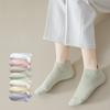 Boat Socks That Don't Fall Off and Women's Summer Pure Cotton Socks, Thin, Shallow-mouthed Boneless Short Socks for Women
