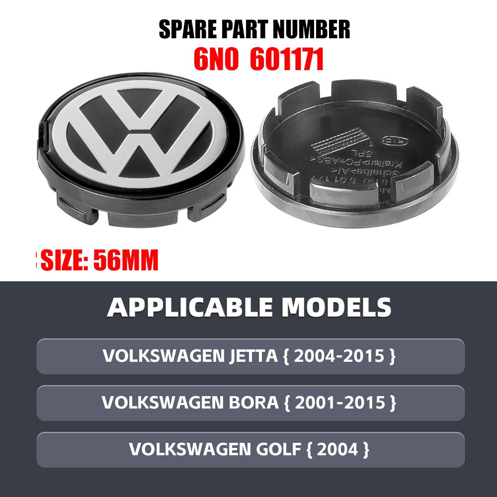 HIJK1 Emblems 56/65/66MM Car Wheel Center Hup Caps Wheel Cover For Volkswagen Passat CC Tiguan L Golf 6 Variant Touran Sagitar GTI VW