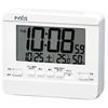 Table Clock Alarm Clock Wall Clock Digital Temperature and Humidity Display PYXIS Body Size: 9 X 10.5 X 4.2 Cm NR538W
