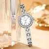 Jw Diamond-Encrusted Alloy Bracelet Watch Student Light Luxury Waterproof Quartz Watch Women'S Niche Small And Exquisite Watch