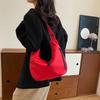 Trendy Nylon Crossbody Bag Large Capacity Shoulder Bag Casual Oxford Cloth Dumpling Bag For Outdoor Sport Cycling Hiking