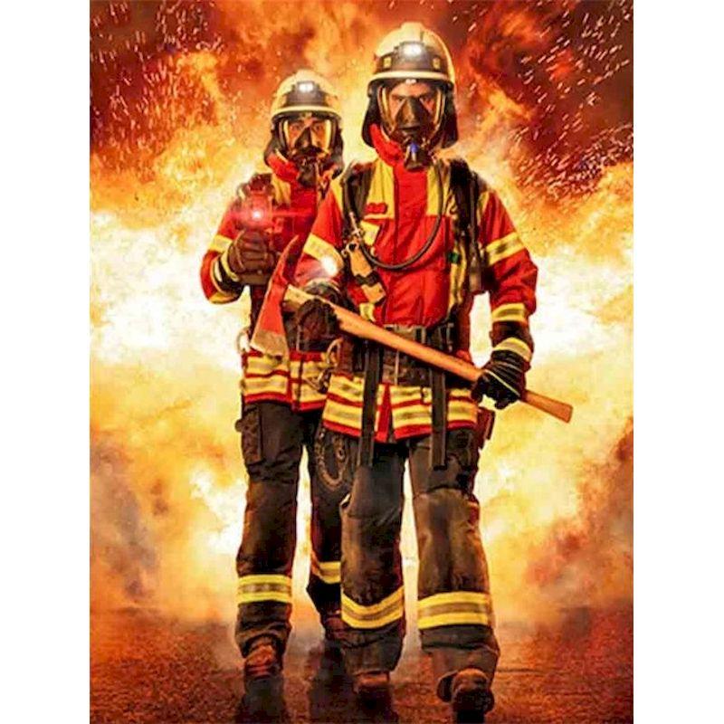 5D DIY Diamond Painting Firefighters Cross Stitch Kits Figures Diamond Embroidery Sale Mosaic Picture Home Decor Gift