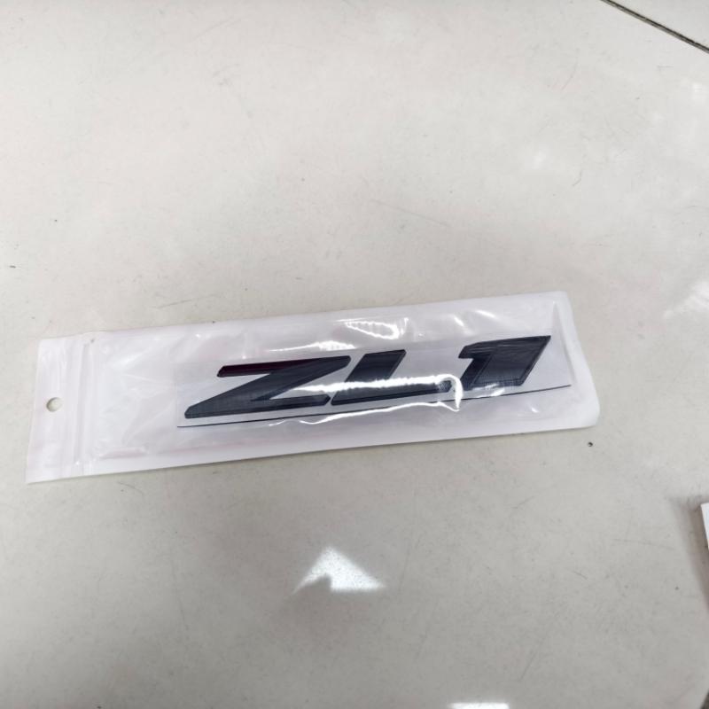2pcs car styling 3d Metal Logo ZL1 Emblem Car Front Grille Badge Sticker For Chevrolet Camaro  Z71 Accessories