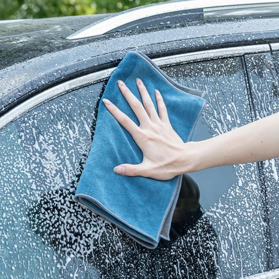 Car Cleaning Cloth Ultra Absorbent Thickened Lint-Free Towel for Spotless Interior Exterior Cleaning