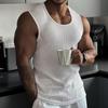 New Fashion Men Sleeveless Muscle Bodybuilding Tank Top Gym Fitness Sport Pure Tank