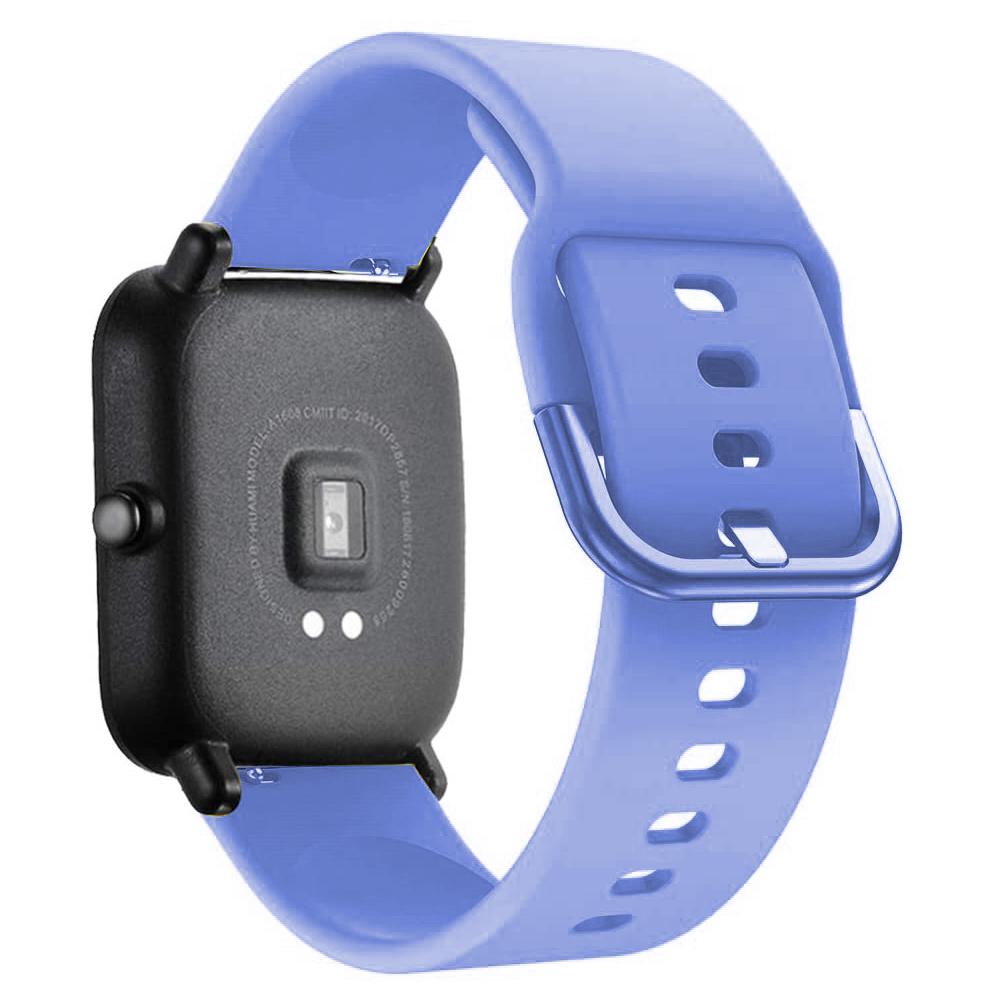 Силиконовый ремешок 20 мм/22 мм Для Amazfit GTS/2/2e/4/3/GTS2 Mini/GTR 4/47 мм/GTR2/2e/stratos 2 Браслет для часов Amazfit bip 6 5 3 ремешки