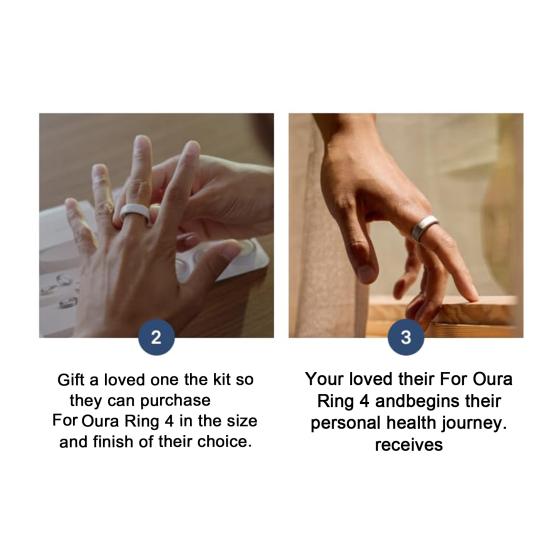 Ring Sizing Kit Set of 4 Ring Caliper for Sizing Suitable Ring Sizing Tool Finger Measurement Tool for Marriage Proposal Daily Wear