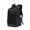 Black Urban Backpack for Active Youth, 23 , Waterproof, for a 15.6" Laptop, Travel. Super Five Fb699 Black