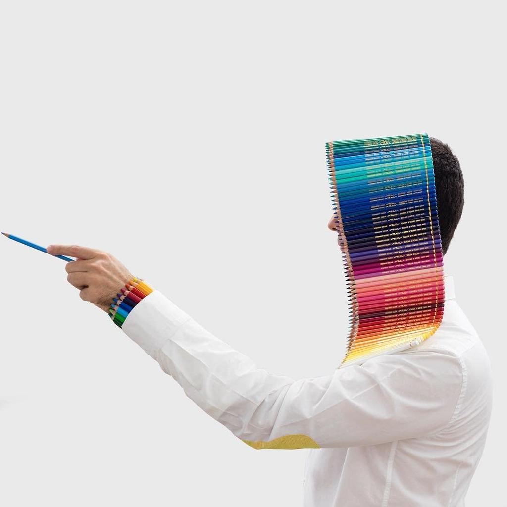 Caran Pablo Colored Pencils 40 Color Set d'Ache 0666-340 Oil-based